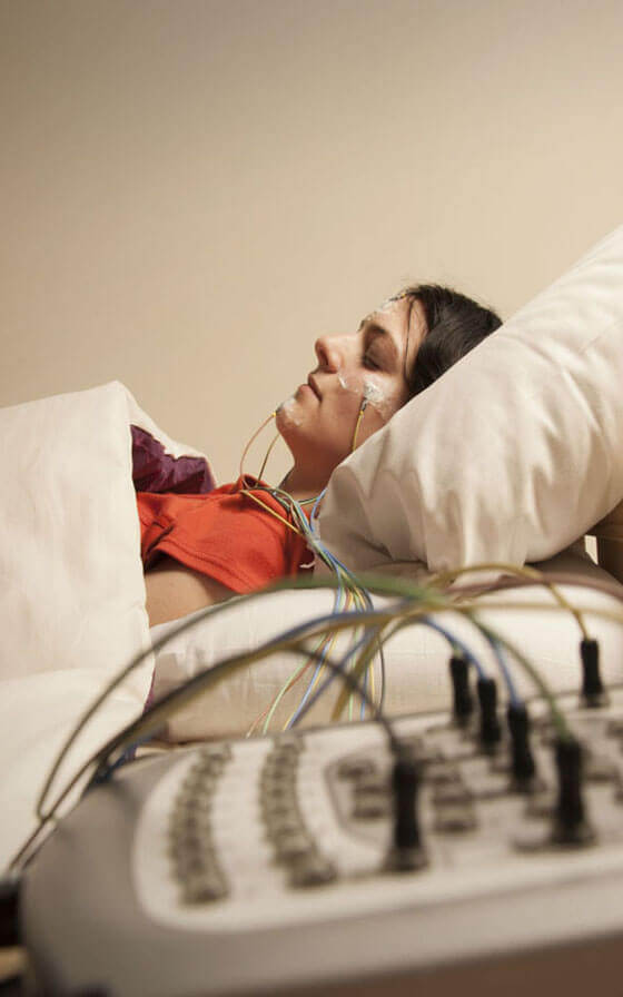 Uyku EEG Testi Evde Uyku Testi Uyum Sağlık